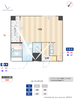 ヤグラモンBLD 301 【福岡県祇園駅】 の間取り図