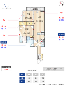 セレスティア新宿 303 【東京都京成・JR金町駅】 の間取り図