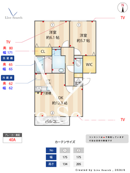 グリーンシャトー 101 【埼玉県	 湘南新宿ライン宇都宮線横須賀線　土呂駅　徒歩8分】 の間取り図