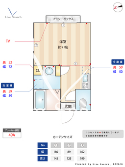 フラワーハイツ 101 【神奈川県横須賀線　新川崎駅　徒歩2分】 の間取り図