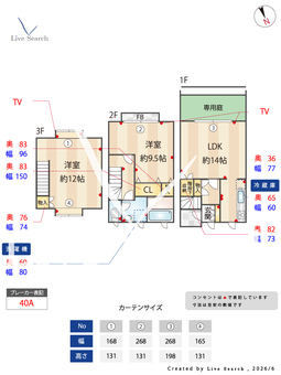 プランドール A2 【栃木県JR両毛線　足利駅】 の間取り図