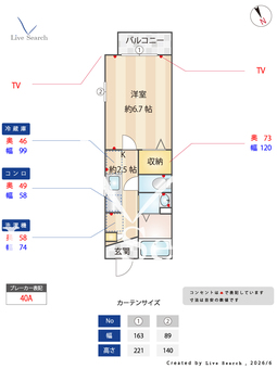 2712150ルピナス上大岡Ⅱ 201 【神奈川県上大岡】 の間取り図