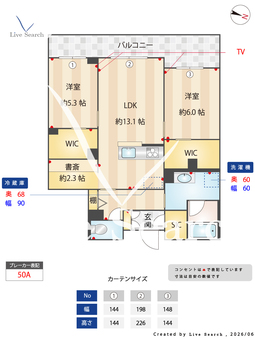 セントリビエ南平 302 【東京都南平駅】 の間取り図