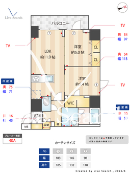 S-RESIDENCE新御徒町chiaro 2A 【東京都新御徒町駅】 の間取り図