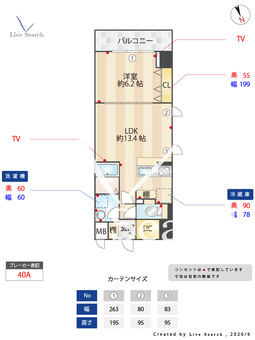 サニーコート トキワ 401 【埼玉県北浦和】 の間取り図
