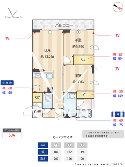 サンライズコート 202 【千葉県稲毛駅】 の間取り図