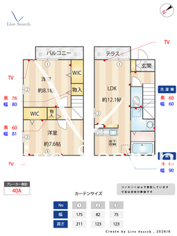 セジュール姫島Ⅲ 103 【大阪府阪神本線「姫島」駅 徒歩5分】 の間取り図