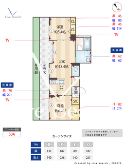 グランシャトー宮沢 102 【神奈川県相模鉄道本線　三ツ境駅】 の間取り図
