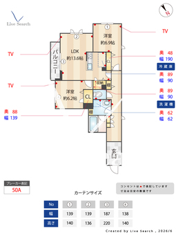 グランシャトー宮沢 201 【神奈川県相模鉄道本線　三ツ境駅】 の間取り図