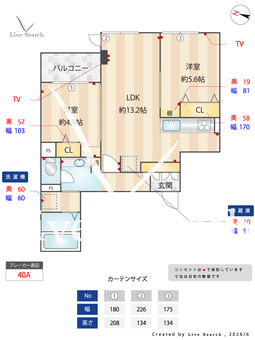 シュトラール鳳 302 【大阪府	 阪和線　鳳駅　】 の間取り図