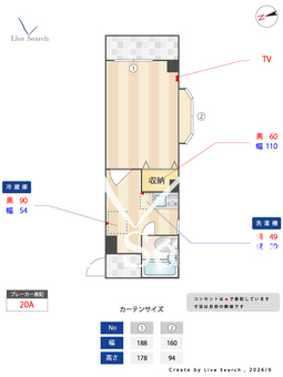 調布FTビル（田口ビル） 303 【東京都調布駅】 の間取り図