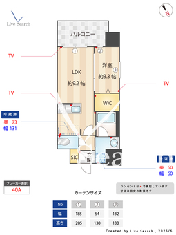 ブランシエスタ千早RJR 811 【福岡県香椎宮前】 の間取り図