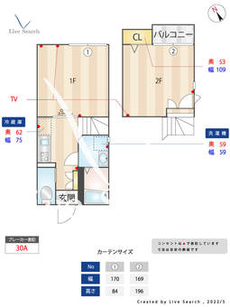 クレオ箱崎参番館 101 【福岡県箱崎駅】 の間取り図