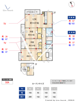 サニーサイド 201 【東京都用賀駅】 の間取り図