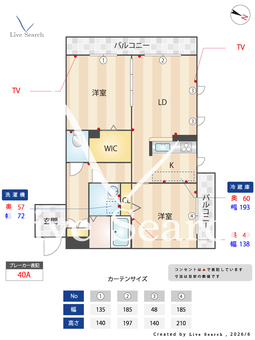 シャーメゾン　ラ　フォレェ 303 【大阪府放出駅】 の間取り図