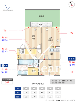 プレフェリートD 102 【栃木県江曽島駅】 の間取り図