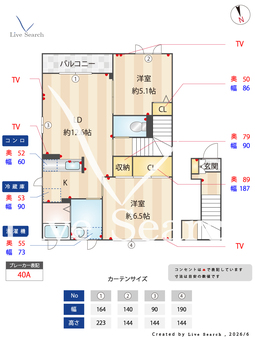 メゾン・ボヌール　M 202 【茨城県神立駅】 の間取り図