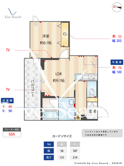 通町グランデ 301 【埼玉県本川越駅】 の間取り図