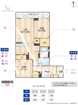 アプラノスアーサー 301 【埼玉県新田駅】 の間取り図