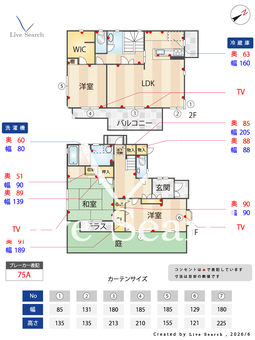 西宮能登光田邸 0001 【兵庫県西宮北口駅】 の間取り図