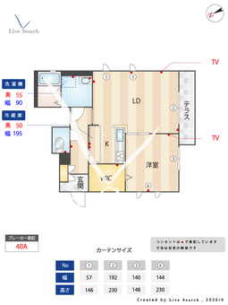 シャーメゾン城西 102 【兵庫県姫路駅】 の間取り図