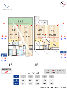 RA-ASHIYA 202 【兵庫県阪神本線芦屋駅】 の間取り図