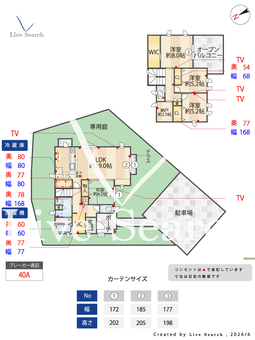 香椎照葉7丁目戸建　條島邸 602 【福岡県香椎花園前駅】 の間取り図