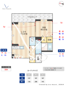 通町グランデ 307 【埼玉県本川越駅】 の間取り図