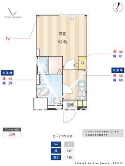 エルファーロ三軒茶屋 202 【東京都駒沢大学駅】 の間取り図