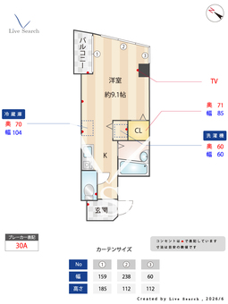 メゾン福栄 201 【大阪府千日前線　玉川】 の間取り図