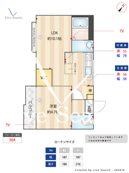 サニーコート堀内 201 【神奈川県戸塚駅19分】 の間取り図