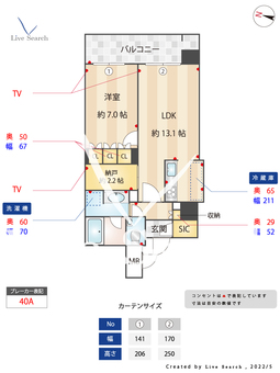 MJR赤坂タワー 308 【福岡県赤坂駅】 の間取り図