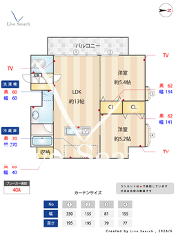 W.O.B. KYOBASHI 1301 【大阪府京橋駅】 の間取り図