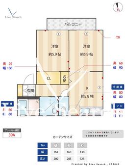 ゲートウッドエステートⅠ 201 【栃木県藤岡】 の間取り図