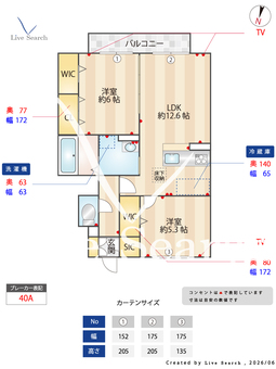 フォレストヒルズ 102 【埼玉県高崎線　さいたま新都心駅　徒歩16分】 の間取り図