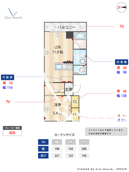 シャーメゾンHARU 203 【熊本県新水前寺駅】 の間取り図