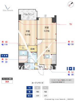 ニッセイディーセント小笹 503 【福岡県西鉄平尾駅】 の間取り図