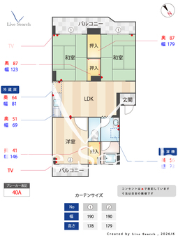 第3ヒロカネビル 402 【福岡県西鉄バス　小笹　駅】 の間取り図