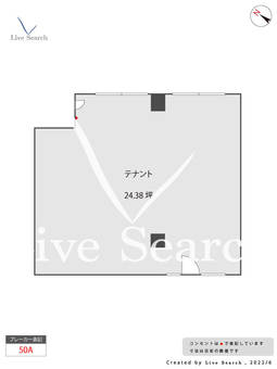 西新PLACE 302 【福岡県西新駅】 の間取り図