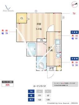 ミハス市川 108 【千葉県市川駅】 の間取り図