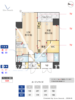 アビエール松屋町 802 【大阪府大阪メトロ長堀鶴見緑地線　松屋町駅　徒歩3分】 の間取り図