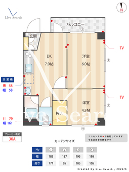 サニーハイム 101 【福岡県藤崎駅】 の間取り図