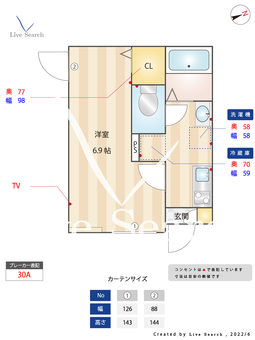 ソレイユ野沢 102 【東京都駒沢大学駅】 の間取り図