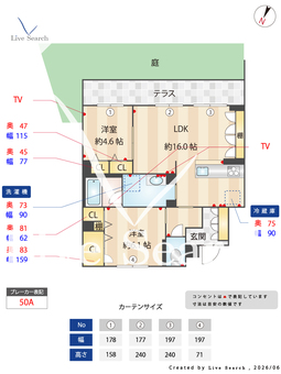 グランメルシー 102 【埼玉県戸田公園駅】 の間取り図