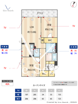 コモド夙川 101 【兵庫県夙川駅】 の間取り図