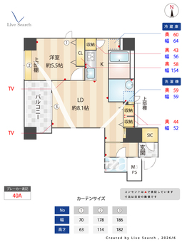 グランジット神田司町 901 【東京都淡路町駅】 の間取り図