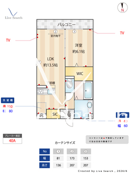 ルミナーレM&K 301 【大阪府片町線　徳庵駅　徒歩7分】 の間取り図