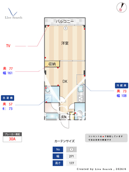 プレール池上 402 【東京都東急池上線 池上駅】 の間取り図