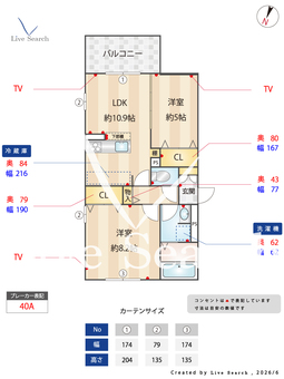 カーサ・プレッツァ豊里 301 【大阪府大阪メトロ今里筋線　だいどう豊里駅　徒歩8分】 の間取り図