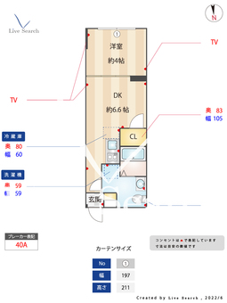 PIENZA中野新橋 101 【東京都中野新橋駅】 の間取り図
